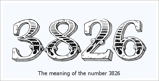3826 Significado espiritual do número do anjo