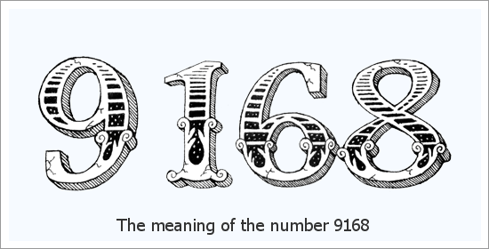 9168 Significado espiritual do número do anjo
