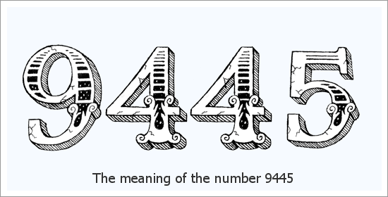 9445 Significado Espiritual do Número do Anjo