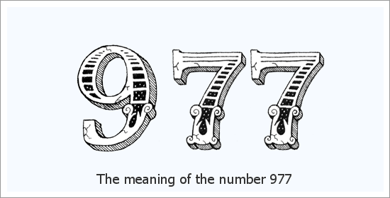 Significado espiritual do número do anjo 977