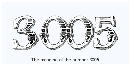 3005 Số thiên thần Ý nghĩa tâm linh