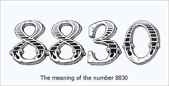 Significado espiritual do número do anjo 8830