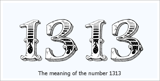 1313 m. Angelo skaičiaus dvasinė reikšmė