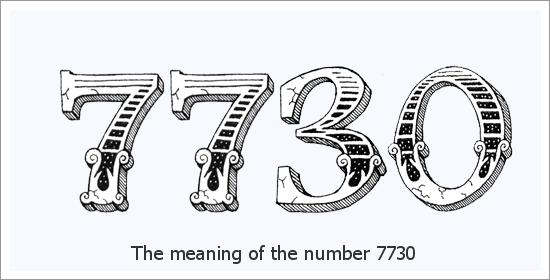 7730 Numéro Ange Signification Spirituelle