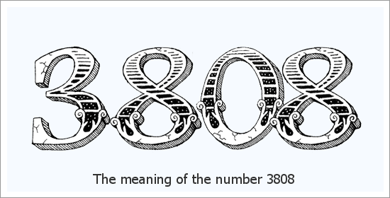 3808 Angel Number Spiritual Meaning