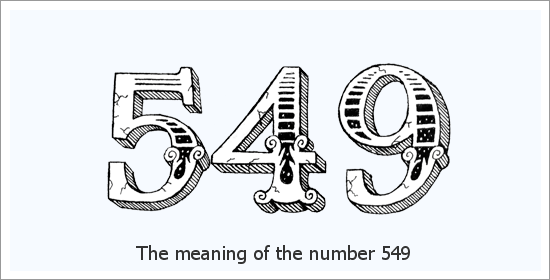 ५४९ एंजेल नंबर आध्यात्मिक अर्थ