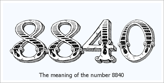 Significado espiritual do número do anjo 8840