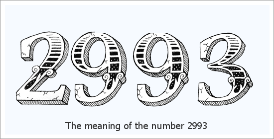 Significado espiritual do número do anjo 2993
