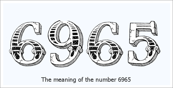 6965 Angel Number Spiritual Meaning