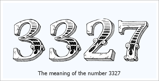 3327 Angel Number Spiritual Meaning