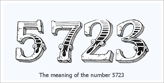 5723 ఏంజెల్ సంఖ్య ఆధ్యాత్మిక అర్థం