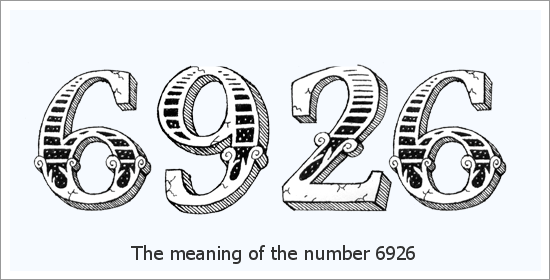 6926 Significat espiritual del número d'àngel