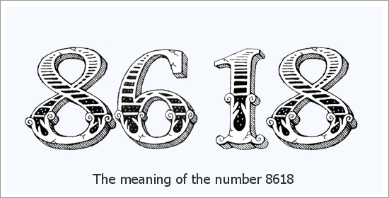 8618 Significado espiritual do número do anjo