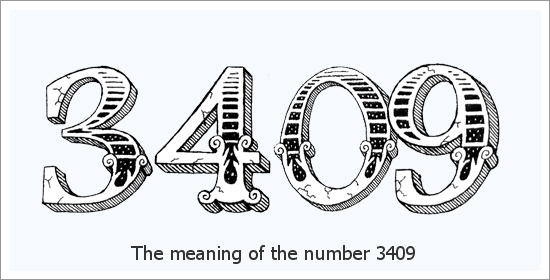 3409 천사 번호 영적 의미