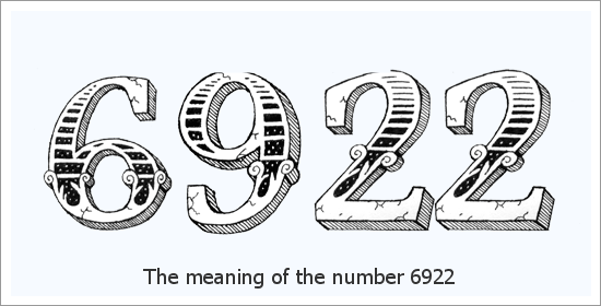 6922 Анђеоски број Духовно значење