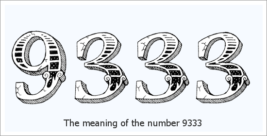 9333 Significado espiritual do número do anjo