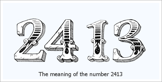 Significado espiritual do número do anjo 2413