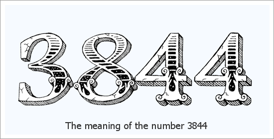 3844 ఏంజెల్ సంఖ్య ఆధ్యాత్మిక అర్థం