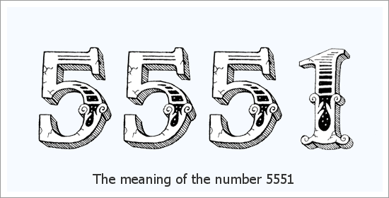 Significado espiritual do número do anjo 5551