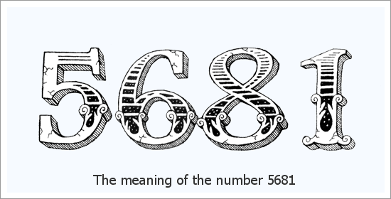 5681 Número do Anjo Significado Espiritual