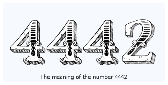 4442 Анђеоски број Духовно значење