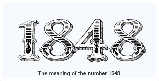 १८४८ एंजेल नंबर आध्यात्मिक अर्थ