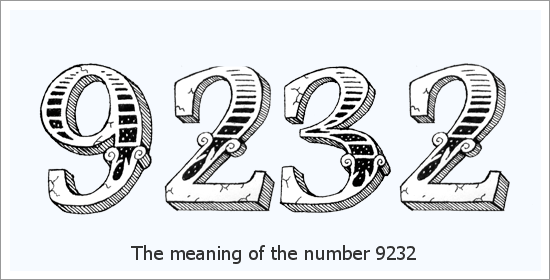 9232 Número do Anjo Significado Espiritual