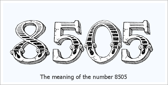 8505 Número do Anjo Significado Espiritual