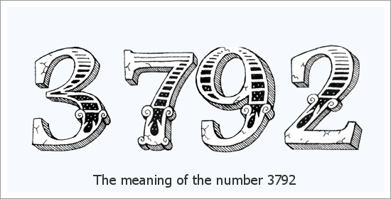 3792 Numéro Ange Signification Spirituelle