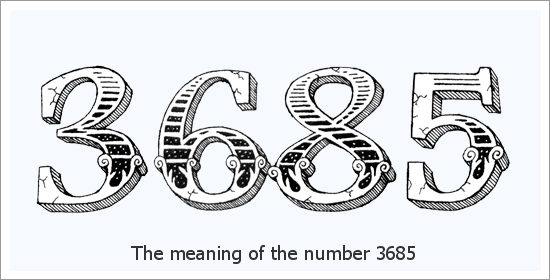 3685 Liczba aniołów Duchowe znaczenie