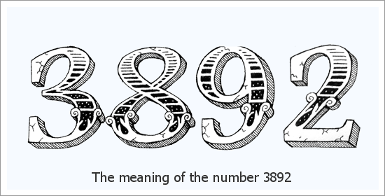 3892 Anjelské číslo duchovný význam