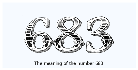 683 Πνευματικό νόημα αριθμού αγγέλου