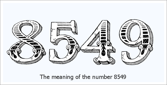 8549エンジェルナンバースピリチュアルな意味