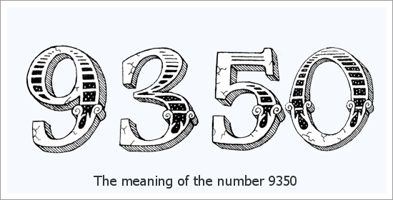 9350 Angel Number Spiritual Meaning