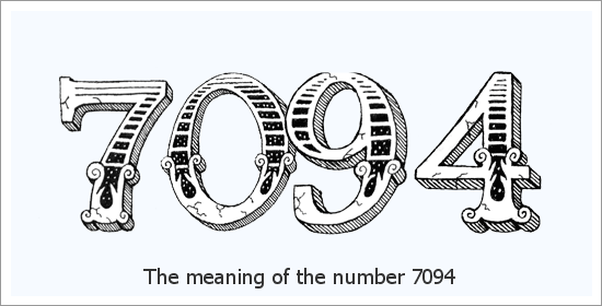 7094 Numer anioła Duchowe znaczenie