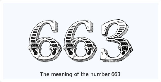 663 ఏంజెల్ సంఖ్య ఆధ్యాత్మిక అర్థం