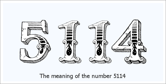 5114 천사 번호 영적 의미