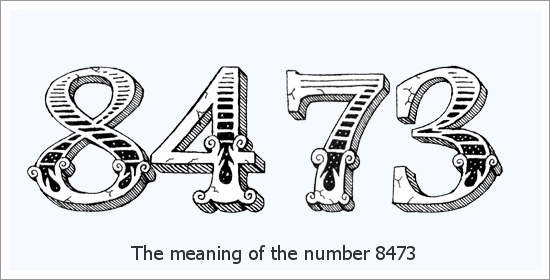 8473 천사 번호 영적 의미