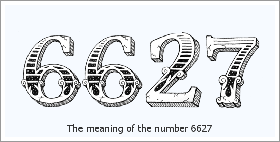 6627 Eņģeļa skaitļa garīgā nozīme