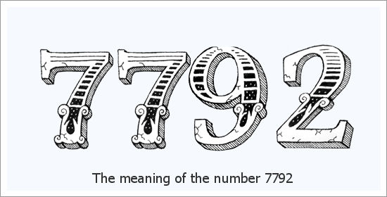 7792エンジェルナンバースピリチュアルな意味