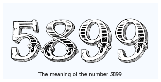 5899 ఏంజెల్ సంఖ్య ఆధ్యాత్మిక అర్థం