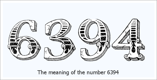 6394 Πνευματικό νόημα αριθμού αγγέλου