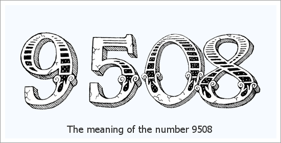 9508 Andělské číslo duchovní význam