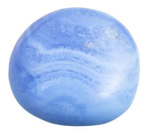 Blauer Chalcedon-Kristall